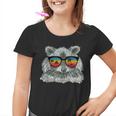 Retro Raccoon Sunglasses Tee for Animal Lovers | Youth T-Shirt