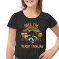 Save The Trash Pandas Raccoon Shirt Raccoon Animal T-Shirt Graphic Youth T-Shirt