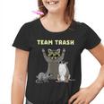 Team Trash Animals Youth T-Shirt - Fun Graphic Short Sleeve Tee