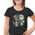 Three Possum Moon Youth T-Shirt | Unique Meme Gift Tee