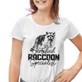 Certified Raccoon Specialist Youth T-Shirt | Vintage Graphic Design