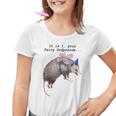 Fairy Godpossum Raccoon Trash Panda Youth T-Shirt - Fun Graphic