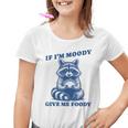 Moody Raccoon Meme T-Shirt | Fun Graphic for Youth