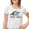Raccoon Animal Print Graphic Grey Youth T-Shirt | Small