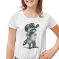 Raccoon Cowboy Graphic - Fun Youth Unisex T-Shirt