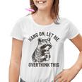 Raccoon Sarcastic Youth T-Shirt - Humorous Graphic for Teens