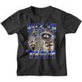 Autism Awareness Youth T-Shirt - Cool Raccoon Meme Design