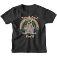 Raccoon Graphic Youth T-Shirt - Fun Eco-Friendly Trash Design