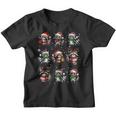 Raccoon Lover Christmas Lights Pajama Graphic Youth T-Shirt