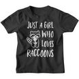 Raccoon Lover Youth T-Shirt - Cute Graphic for Girls