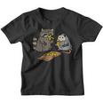 Raccoon Opossum Pizza Party Unisex T-Shirt | Fun Animal Graphic Tee