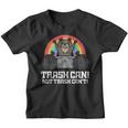 Raccoon Street Cat Graphic Unisex Youth T-Shirt | Fun & Playful