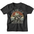 Raccoon 'Trash Panda' Youth T-Shirt - Fun & Playful Statement