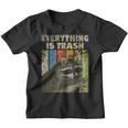 Retro Raccoon Lover Youth T-Shirt - Everything Is Trash Camping
