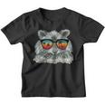 Retro Raccoon Sunglasses Tee for Animal Lovers | Youth T-Shirt