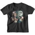 Three Possum Moon Youth T-Shirt | Unique Meme Gift Tee