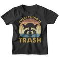 Vintage Raccoon Lovers Youth T-Shirt - Playful Graphic Tee