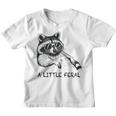 A Little Feral Raccoon Youth T-Shirt | Moonlit Wild Raccoon Design