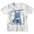 Moody Raccoon Meme T-Shirt | Fun Graphic for Youth