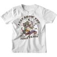 Raccoon Possum Youth T-Shirt | Fun Animal Graphic Tee for Kids
