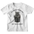 Retro Raccoon Trash Panda Youth T-Shirt - 90s Sunset Fun