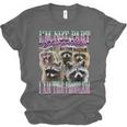 I'm Not Part Of The Problem Raccoon Meme Bootleg Unisex Jersey T-Shirt
