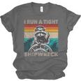 Raccoon Captain Vintage Unisex T-Shirt - Nautical Humor - Casual Wear