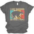 Raccoon For Men Women Raccoon Lover Introvert Unisex Jersey T-Shirt