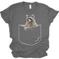 Raccoon Pocket Unisex T-Shirt - Quirky Design | Casual Wear