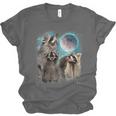 Raccoon & Sasquatch Graphic Unisex T-Shirt for Adventure Lovers