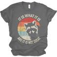 Raccoon Vintage Unisex T-Shirt - Humorous Statement Tee