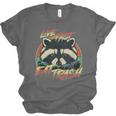 Retro Raccoon T-Shirt – Unisex | Fun Trash Panda Slogan Tee