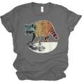 Retro Trashpanda Moon Raccoon Unisex T-Shirt | Vintage Design