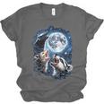 Three Animal Meme Unisex T-Shirt - Opossum Raccoon Skunk