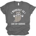 Trash Panda Raccoon Gym T-Shirt | Unisex Longline Jersey | Fun Workout Wear