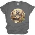 Detail of cotton fabric on Raccsy - Embrace the Wild, Wear the Fun in