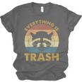 Vintage Raccoon Lovers Unisex T-Shirt - Everything Is Trash Slogan
