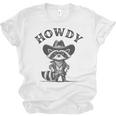 Cowboy Raccoon T-Shirt - Unisex Jersey | Fun Western Style