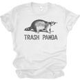 Raccoon Animal Print Unisex T-Shirt - Modern Grey, All Seasons