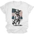 Raccoon Cowboy Unisex T-Shirt | Vintage Western Country Style