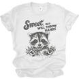 Raccoon Sarcastic T-Shirt - Sweet Yet Tough Unisex Jersey Tee
