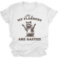 Raccoon Unisex Jersey T-Shirt - Quirky Flabbergasted Design