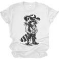 Raccoon Western Unisex Jersey T-Shirt - Cowboy & Cowgirl Style
