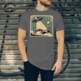 Alien Raccoon UFO Graphic Unisex T-Shirt | Vintage Design