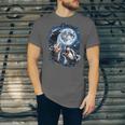 Animal Meme Opossum Raccoon Skunk Moon Howling Unisex T-Shirt