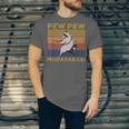 Pew Pew Madafakas Retro Raccoon Lover Unisex T-Shirt | Vintage Vibe