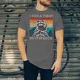 Raccoon Captain Vintage Unisex T-Shirt - Nautical Humor - Casual Wear