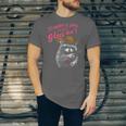 Raccoon Themed Unisex T-Shirt - Fun Strawberry Jam Design