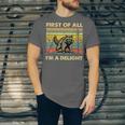 Retro Angry Raccoon Unisex T-Shirt – Funny Animal Design Delight