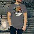 Retro Trashpanda On The Half Moon Vintage Raccoon Unisex Jersey T-Shirt
